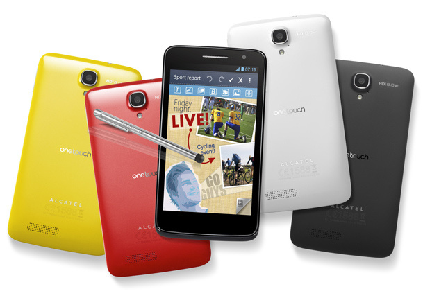 Alcatel One Touch Scribe X colors
