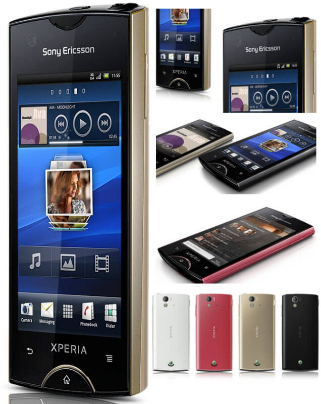Sony Ericsson Xperia ray colors