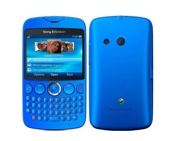 Sony Ericsson txt blue