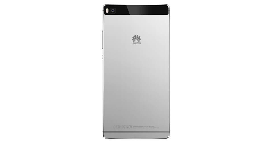 Huawei P8 mobile back white