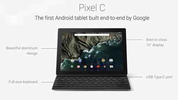 التابلت الجديد من شركة جوجل Google Pixel C