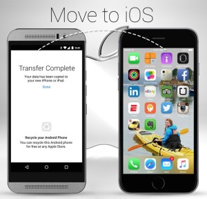 تطبيق move to iOS