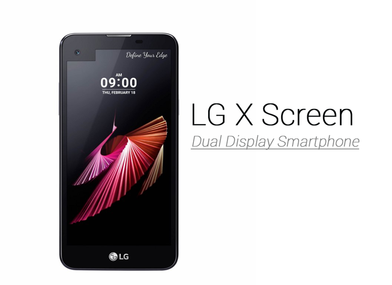 هاتف ال جي الجديد LG X Screen