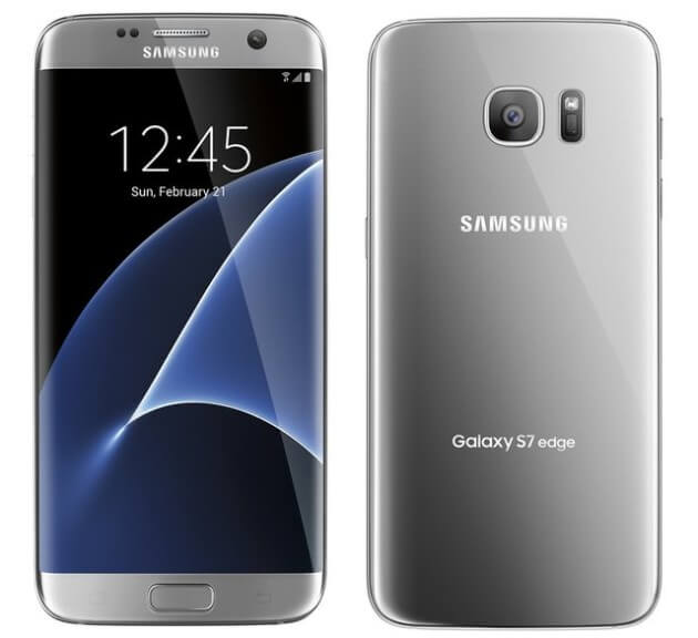 Samsung Galaxy S7 edge silver