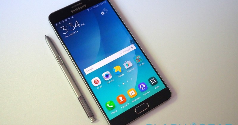 الهاتف الذكي الجديد Samsung Galaxy Note 6