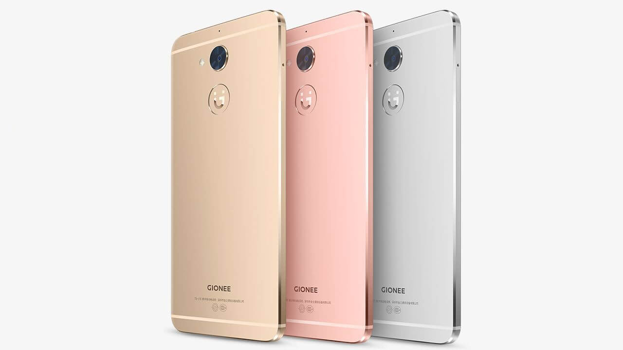 Gionee S6 Pro back